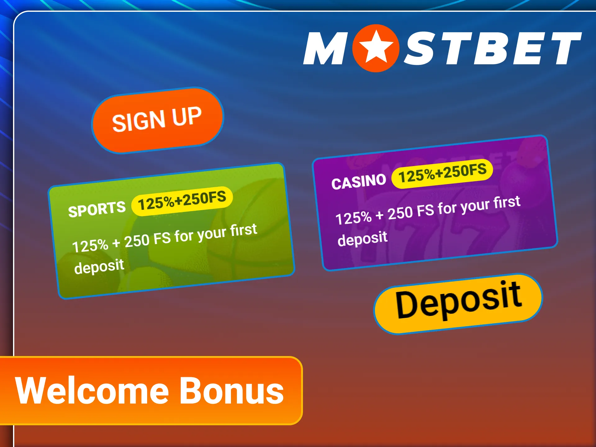 Claim your initial deposit welcome bonus at official Mostbet website.