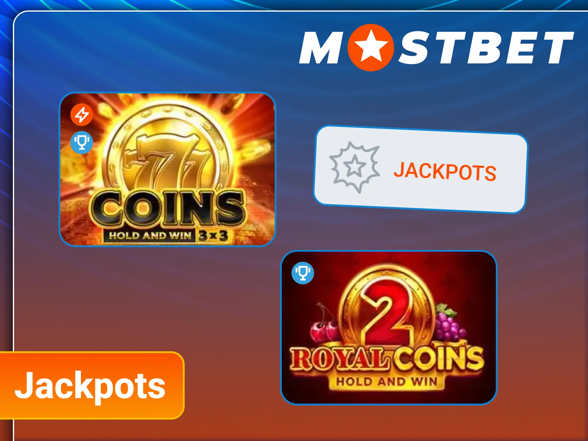 Play slots at Mostbet and win big jackpots.
