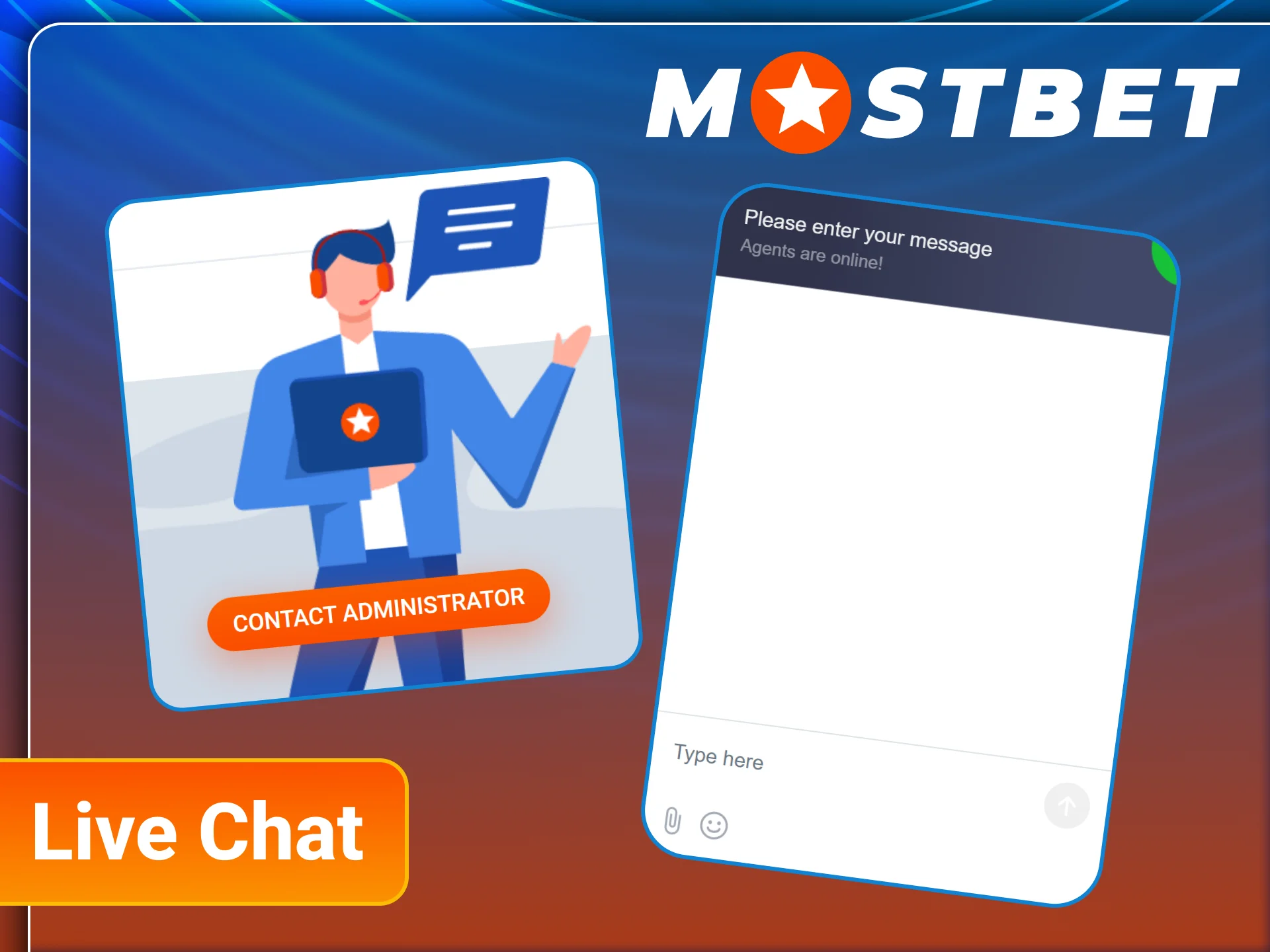 Get instant help via Mostbet live chat today.