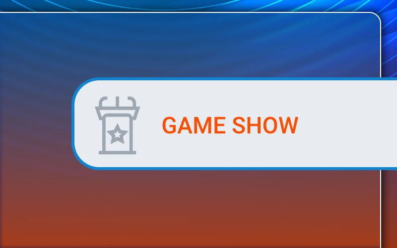 At Mostbet live casino you can experience Game Shows.