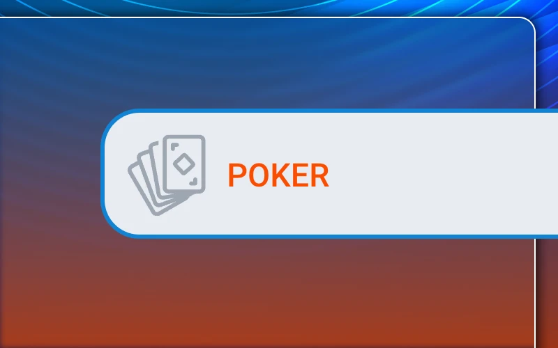 Mostbet live poker tables use casino poker formats.