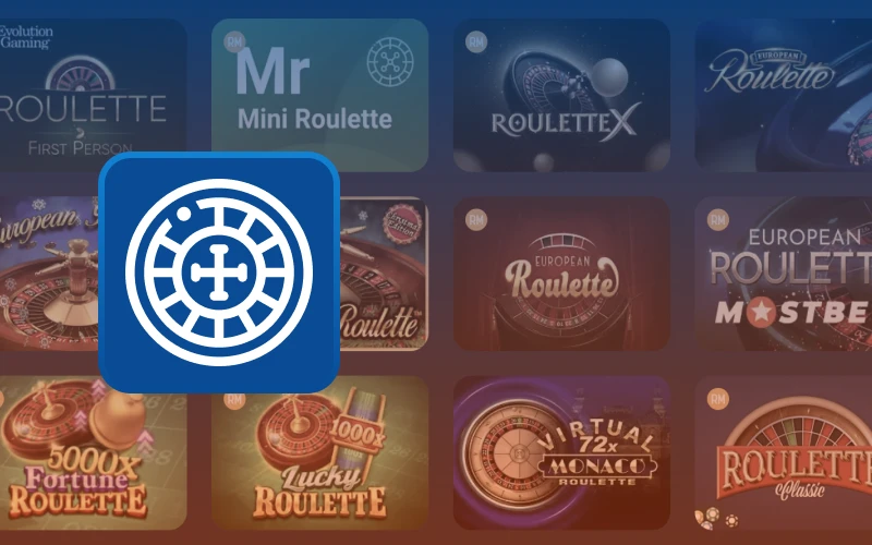 Spin the red and black wheel on the official Mostbet website.