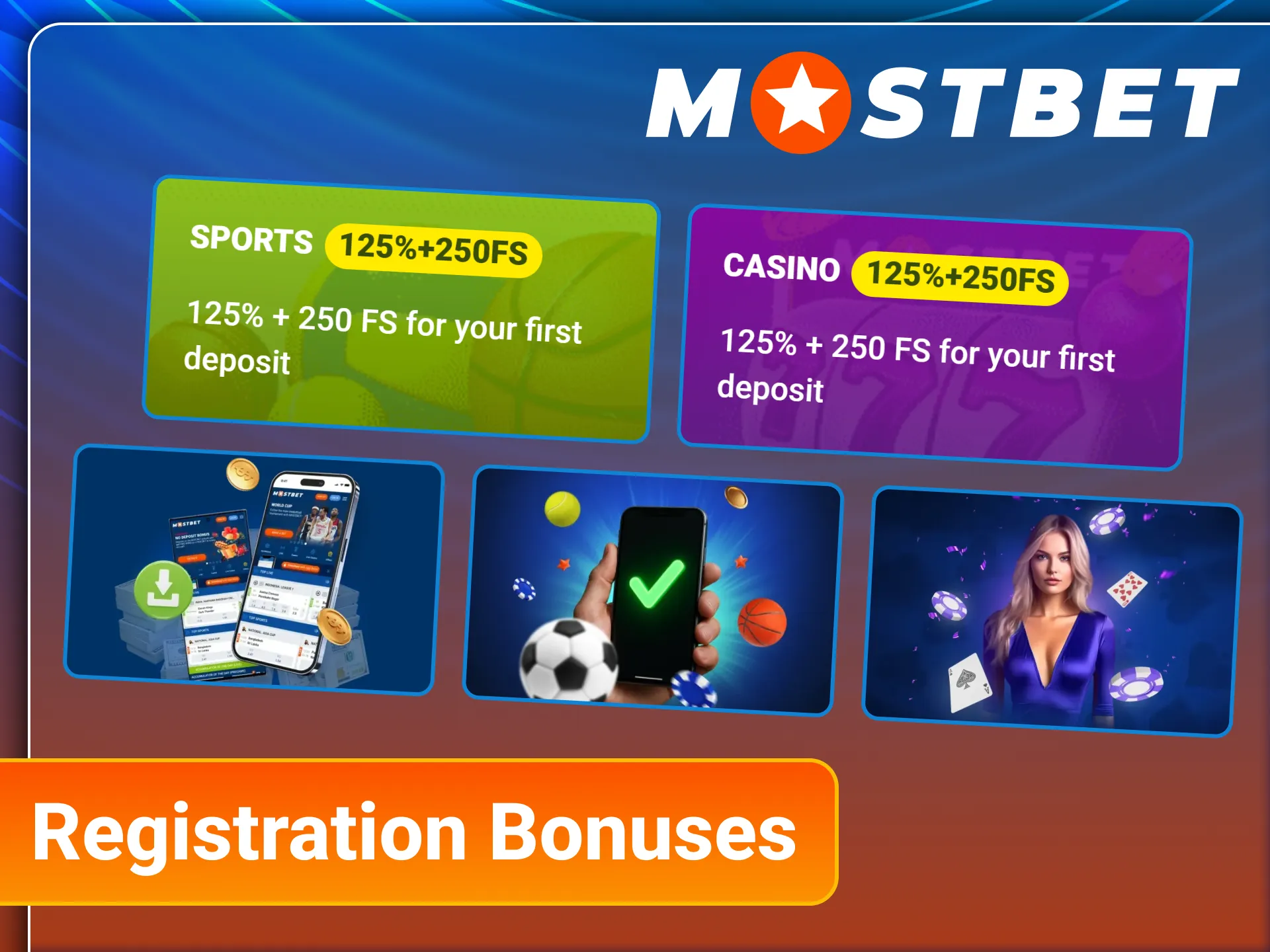 Claim exclusive registration bonuses at the official Mostbet online casino.