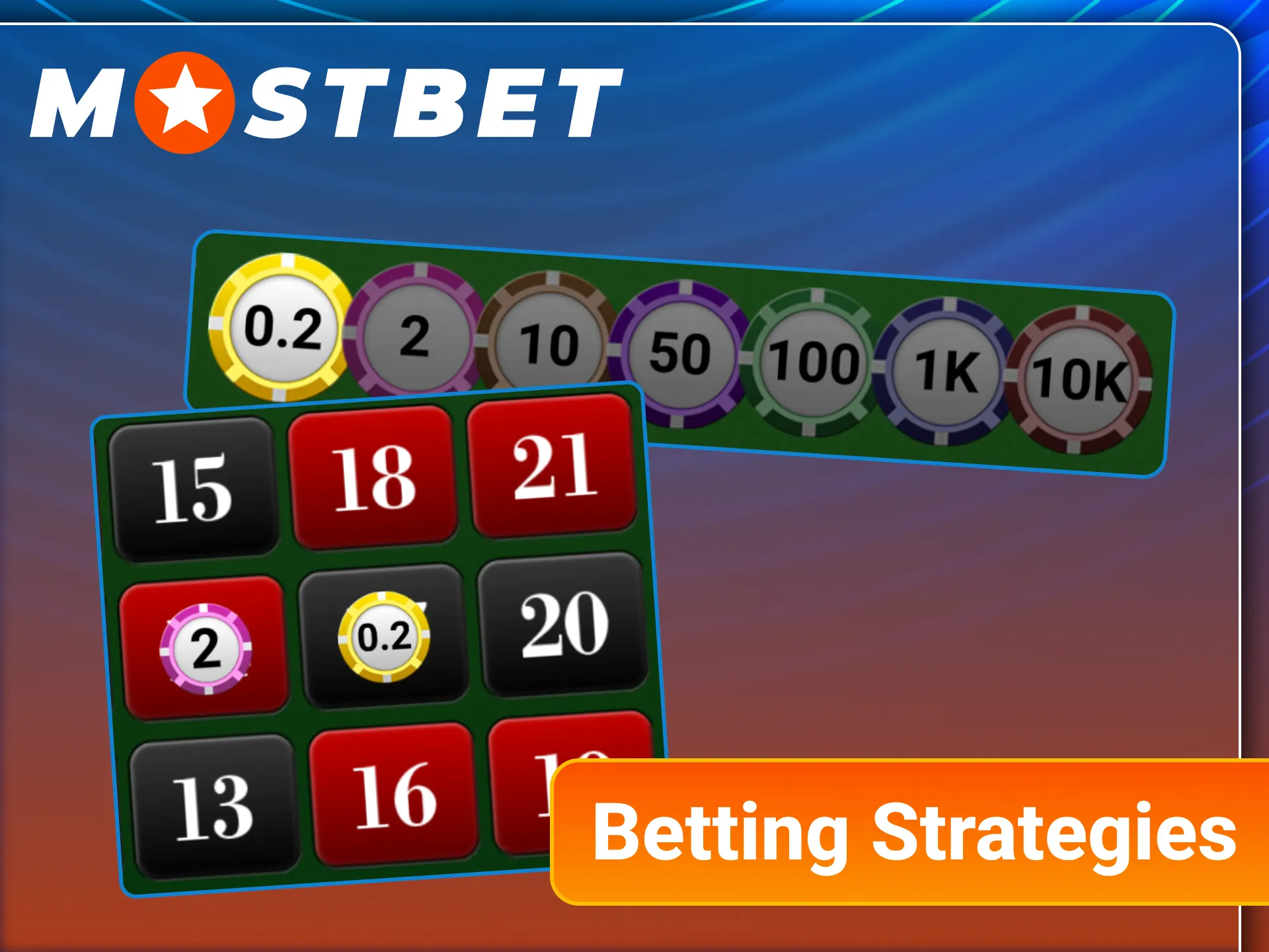 Follow simple rules to keep control over Mostbet roulette games.