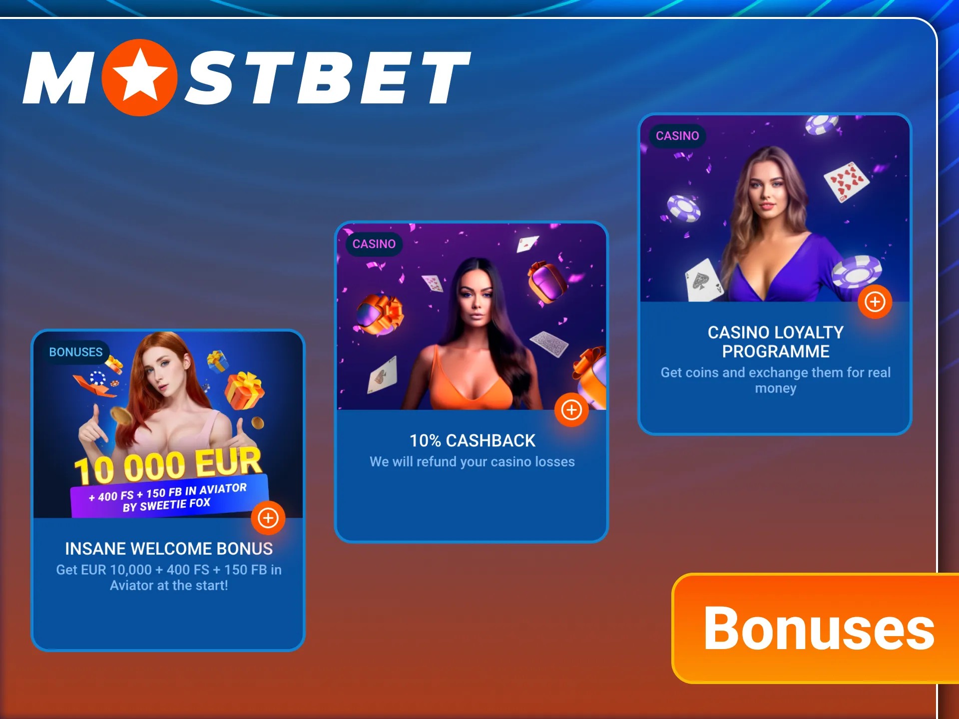 You can receive a variety of Mostbet roulette bonuses.