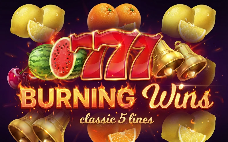 Spin the wheel at Mostbet 777 Burning Wins.